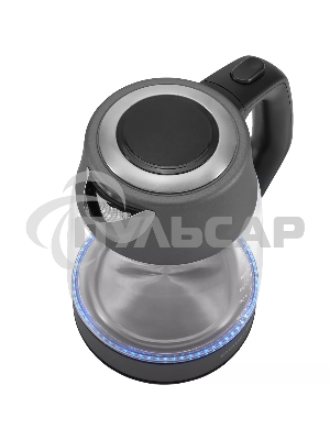 Чайник электрический Polaris PWK1760CGL графит, 1,7 л, 2150 Вт, стекло