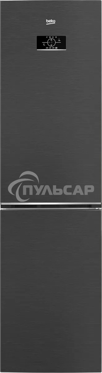 Холодильник Beko B3R0CNK332HXBR черный сапфир двухкамерный 200/100л морозилка снизу, No Frost
