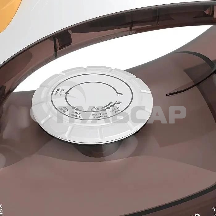 Утюг Scarlett SC-SI30K47, 2200Вт, коричневый/белый