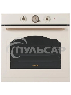 Духовой шкаф электрический Gorenje BOS67371CLI бежевый, встраиваемый