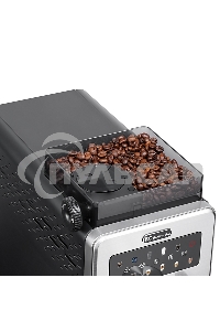 Кофемашина автоматическая BQ CM9003 серебристый/черный, исп. кофе - зерновой, 2 л, 1450 Вт, 15 бар