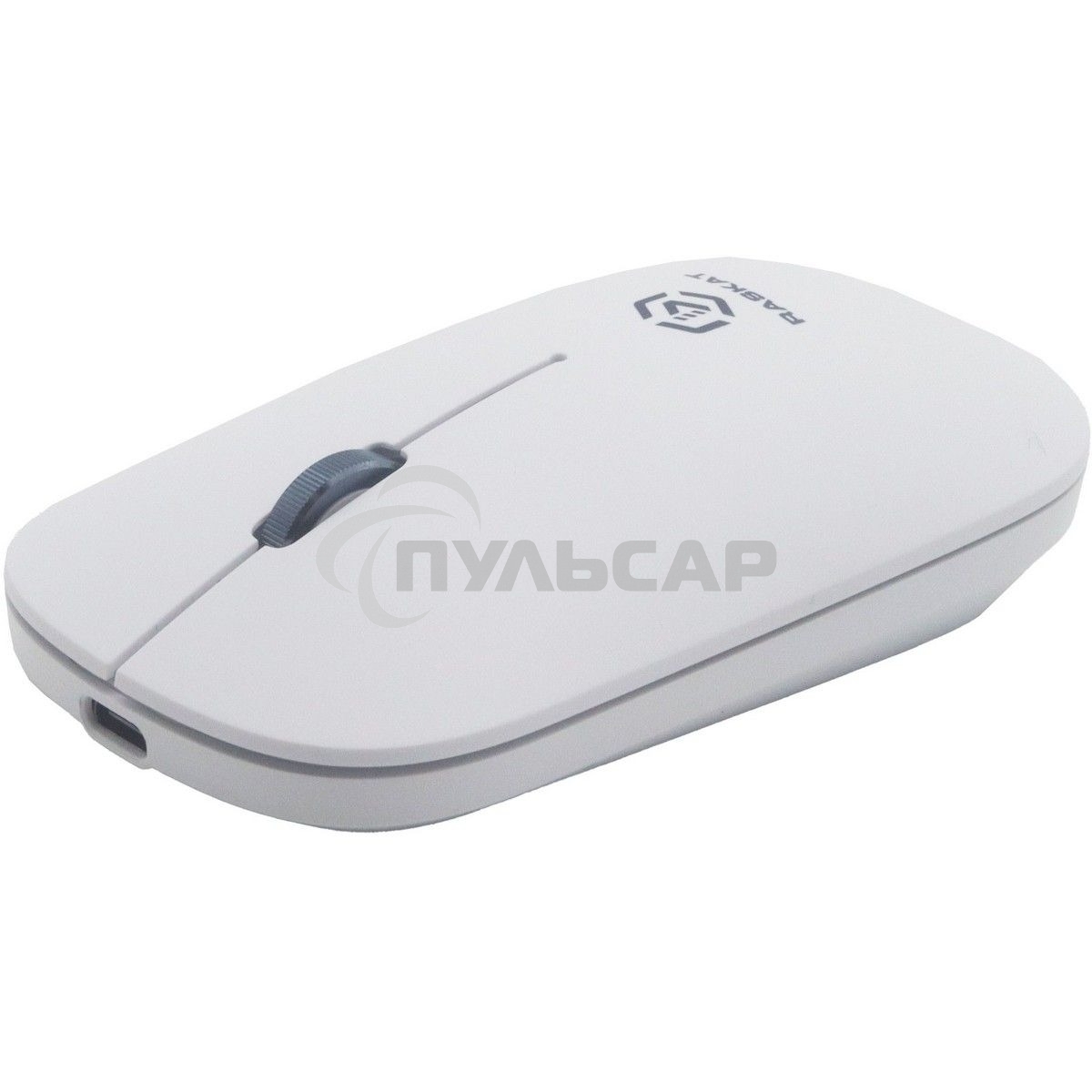 Мышь беспроводная Raskat M003WR белый, 2400 dpi, радиоканал, Bluetooth, USB, кнопки - 3