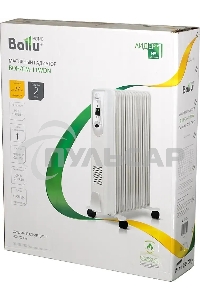 Обогреватель масляный Ballu Comfort BOH/CM-11WDN (11 секций) белый, 2200 Вт, 27 м2, термостат