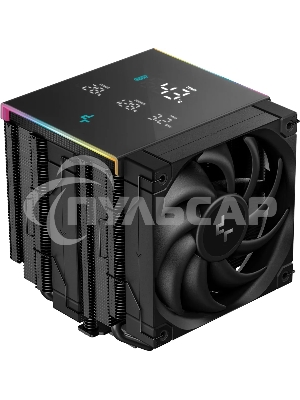 Кулер для процессора DEEPCOOL AK620 DIGITAL PRO черный, 120 мм, алюминий/медь, 1750 об/мин, 25 дБ, 4 pin, 260 Вт, 163 мм