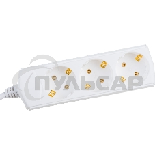 Удлинитель 3х5м с заземл. 10А 250В У03 GENERICA 2P+PE 3х1кв.мм IEK WYP10-10-03-05-Z-G