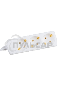 Удлинитель 3х5м с заземл. 10А 250В У03 GENERICA 2P+PE 3х1кв.мм IEK WYP10-10-03-05-Z-G