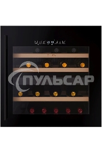 Винный шкаф LEX LWD6036BL dual zone S 1-нокамерн. черный стекло (CHAT500009)