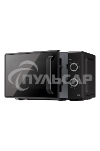 Микроволновая печь Centek CT-1550 черный, 20 л, 700 Вт, переключатели - поворотный механизм