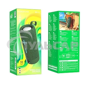 Портативная колонка BOROFONE (6974443382013) BR19 Dark green