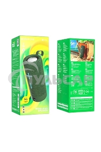 Портативная колонка BOROFONE (6974443382013) BR19 Dark green