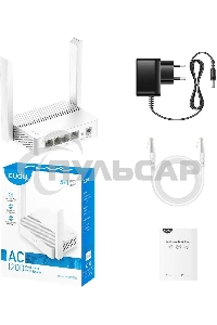 Роутер беспроводной Cudy WR1200E AC1200 10/100BASE-TX