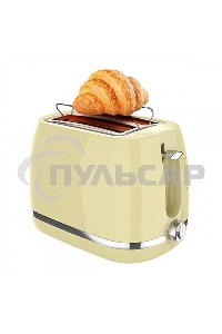 Тостер BQ T1711, 900Вт, слоновая кость
