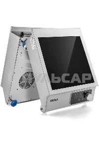 Плита Индукционная Kitfort КТ-143 серебристый/черный стеклокерамика (настольная)