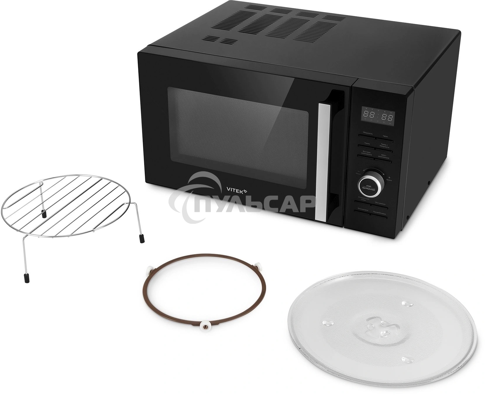 Микроволновая печь Vitek VT-MW1725 25л. 900Вт черный