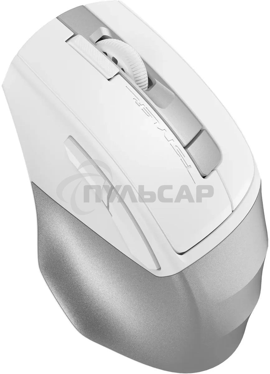 Мышь беспроводная A4Tech Fstyler FG45CS Air2 белый/серебристый, 2000 dpi, радиоканал, USB, кнопки - 7