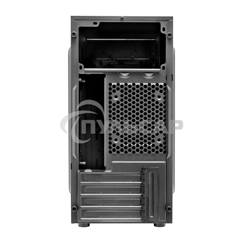 Компьютерный корпус Ginzzu D350 2*USB 2.0,AU RGb w/o PSU