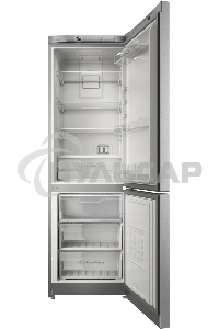 Холодильник Indesit ITS 4180 XB нержавеющая сталь двухкамерный 220/78 л морозилка снизу, No Frost