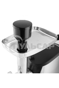 Мясорубка электрическая DELTA LUX DE-600M черный нерж