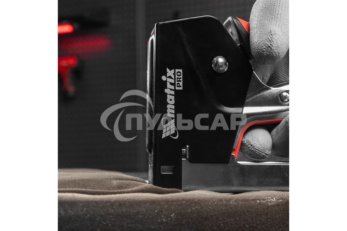 Степлер мебельный Matrix, стальной, быстрая загрузка, тип скобы 53, 4-14 мм, PRO