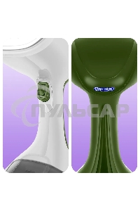 Отпариватель ручной Kitfort КТ-9297 1600Вт белый/зеленый