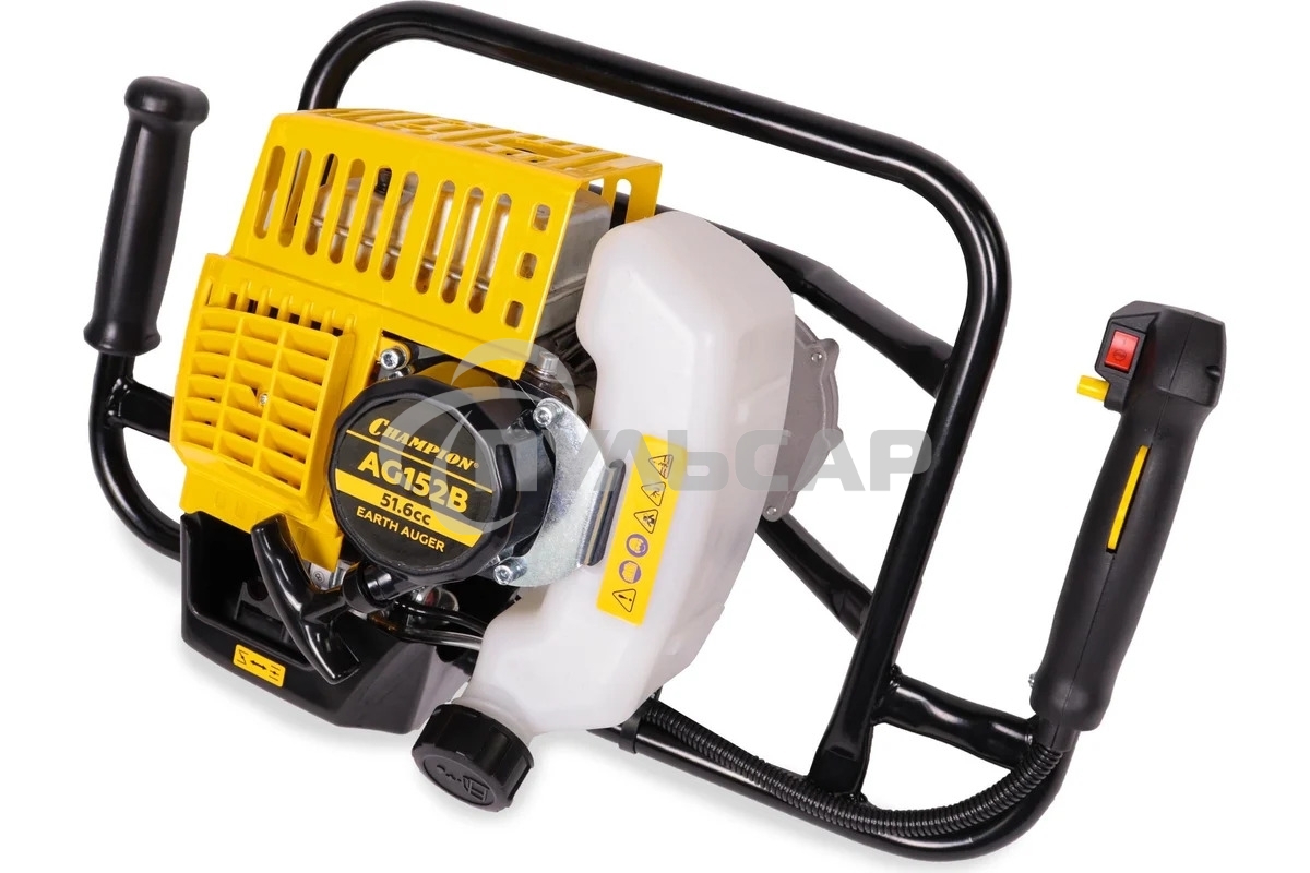 Мотобур CHAMPION AG152B 1,46кВт 51,6см 9,2кг без шнека