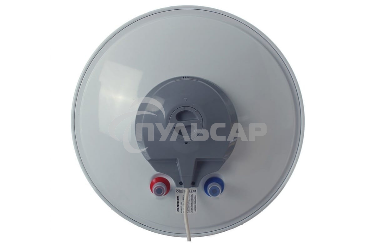 Водонагреватель Edisson ER 100 V 100л, 1,5 кВт, 220В, время нагрева 2ч 35 мин, габариты 450х1050х460мм, внутр. бак эмаль. вес 27кг.