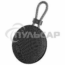 Портативная колонка круглая HOCO BS60, черный