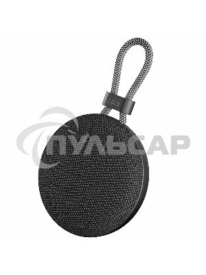 Портативная колонка круглая HOCO BS60, черный