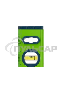 Уровень СИБРТЕХ алюминиевый УСМ-0,5-800, фрезерованный, 3 глазка, магнитный, рукоятки, 800 мм 34116