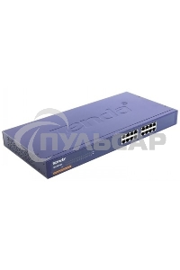 Коммутатор Tenda TEG1016G 16-Port 10/100/1000 Gigabit Switch 19