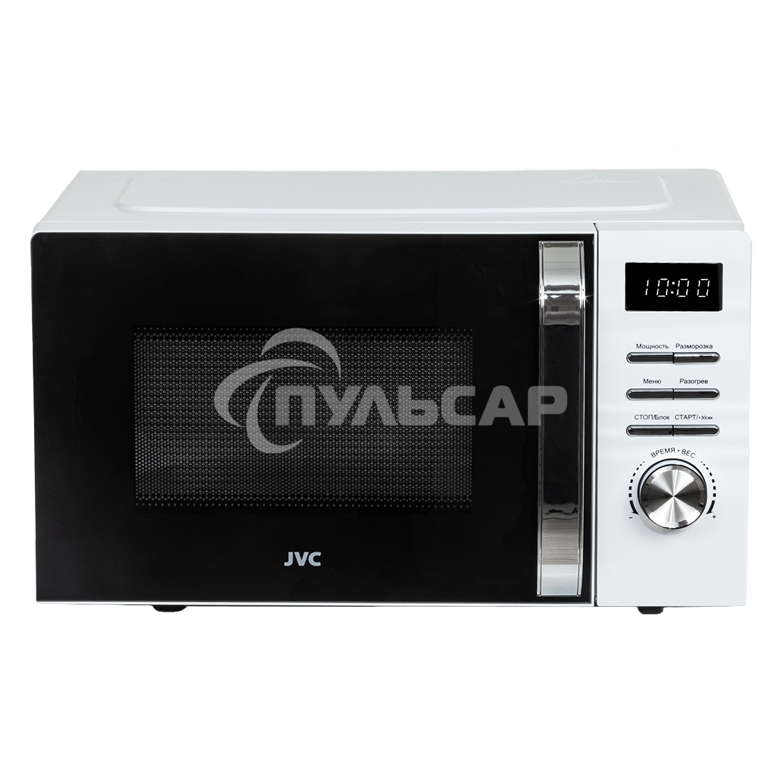 Микроволновая печь JVC JK-MW260D белый, 20 л, 700 Вт, переключатели - кнопки/поворотный механизм