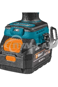 Гайковерт аккумуляторный Bort BSR-21U (2х4АЧ+ЗУ) 93418477 800 Нм, 0-2700 об/мин, акб Li-Ion, аккумуляторная система Makita 18V LXT 18 В, вес 1.4 кг