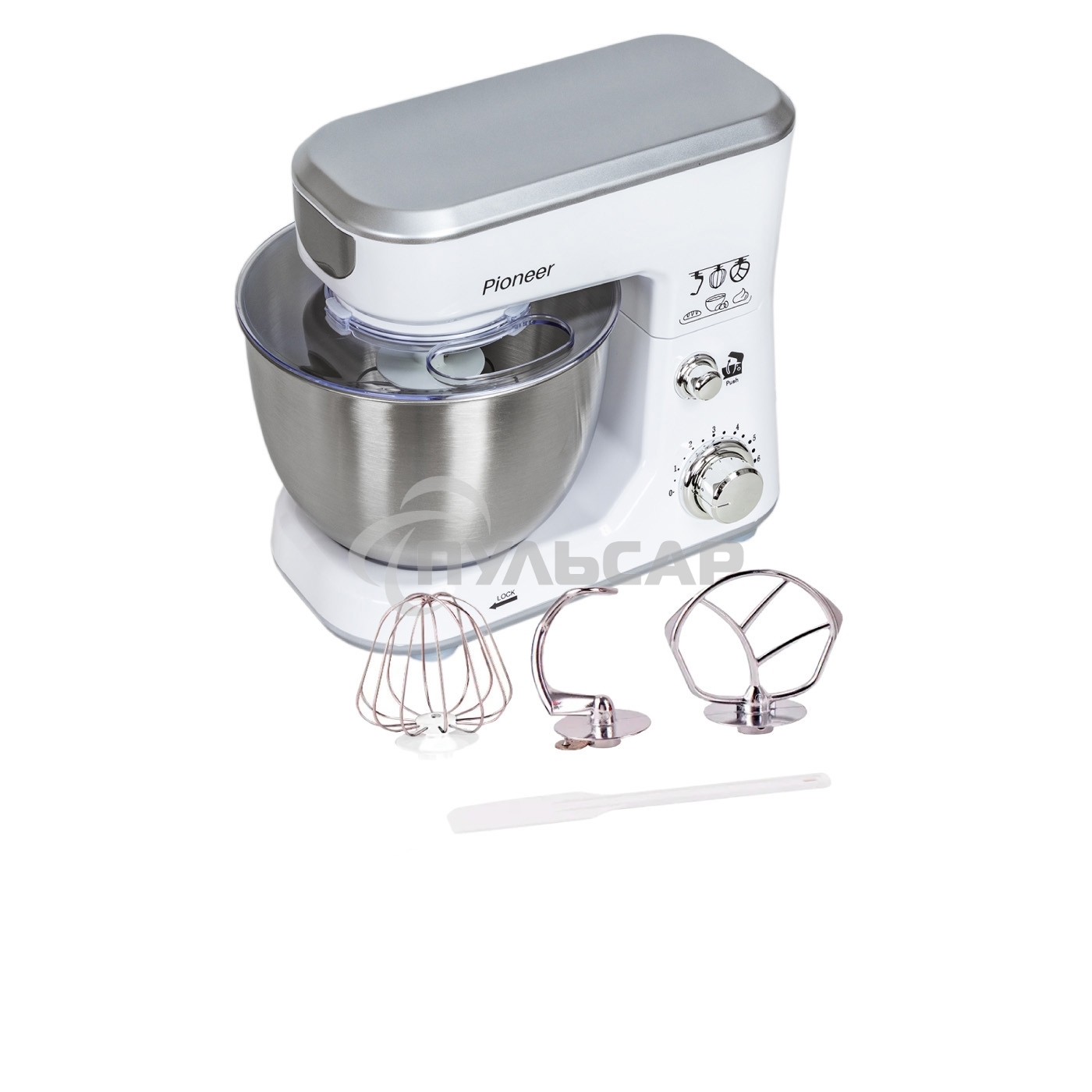 Миксер Pioneer MX326 белый