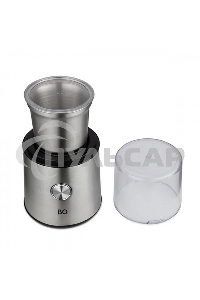 Кофемолка BQ CG1003, 200 Вт, 85 г максимальная загрузка, стальной/черный