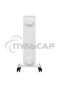 Обогреватель масляный AC ELECTRIC AOH/BM-11BW 2200 (11 секций) белый, 2200 Вт, 27 м2, термостат