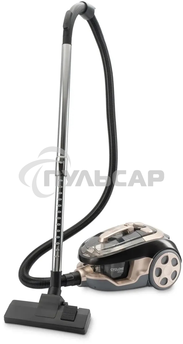Пылесос Hyundai HYV-C3550 2220Вт золотистый/темно-коричневый