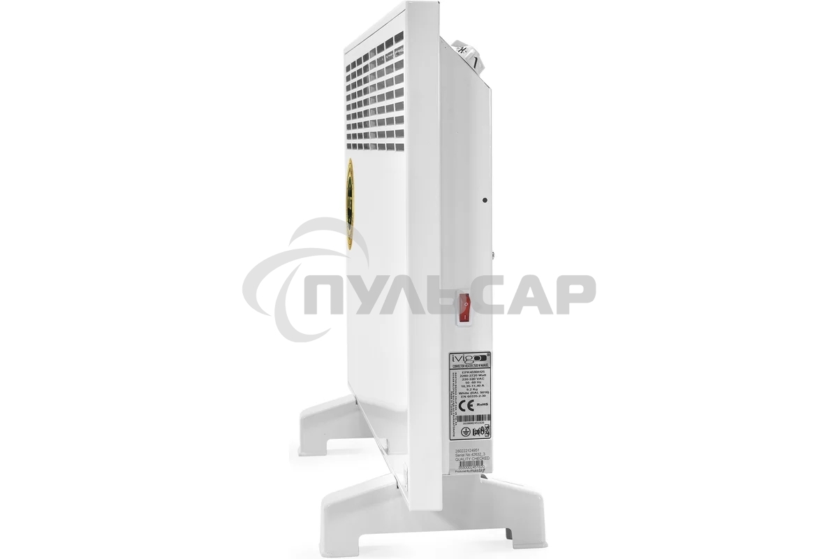 Электрический конвектор iVigo EPK4590M25 2500 Вт белый