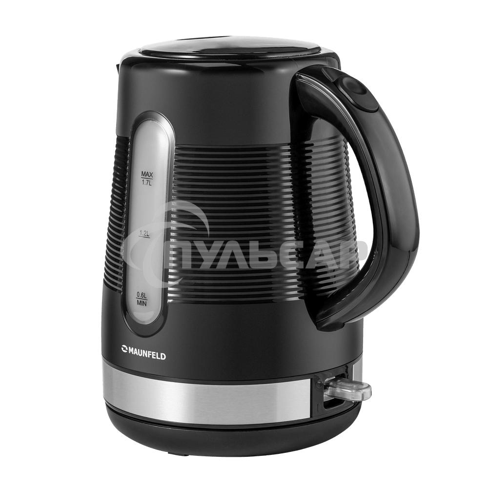 Чайник электрический Maunfeld MGK-631B 2200 Вт, 1,7 л, черный