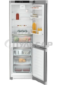 Холодильник Liebherr CNSFD 5203-22 001 серебристый двухкамерный 225/94 л морозилка снизу, No Frost