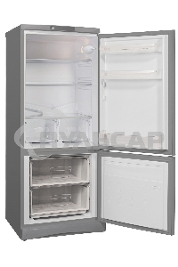 Холодильник Indesit ES 15 GA серебристый двухкамерный 189/54 л морозилка снизу, капельная система