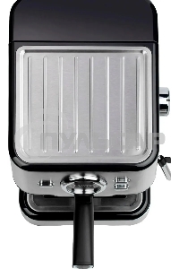 Кофеварка рожковая Vitek VT-1520 серебристый/черный, исп. кофе - молотый, 1.5 л, 850 Вт, 15 бар