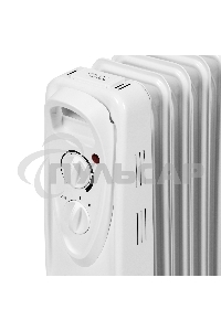 Обогреватель масляный AC ELECTRIC AOH/BM-11BW 2200 (11 секций) белый, 2200 Вт, 27 м2, термостат