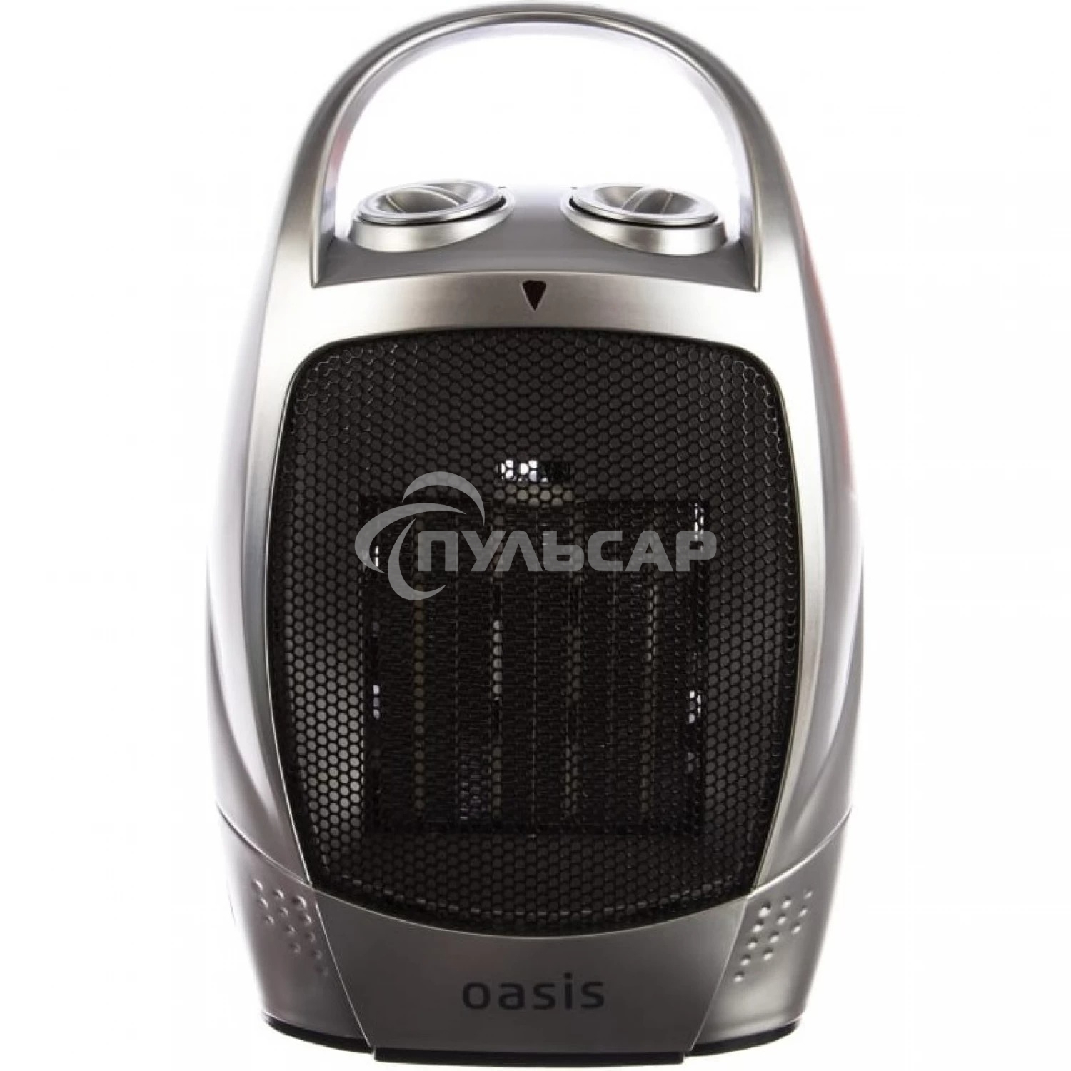 Тепловентилятор Oasis KS-15 серый, 1500 Вт, 20 м2