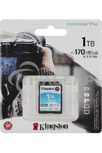 Карта памяти Kingston 1Tb SDXC Canvas Go Plus 170R C10 UHS-I U3 V30/ Kingston 1Tb SDXC Canvas Go Plus 170R C10 UHS-I U3 V30