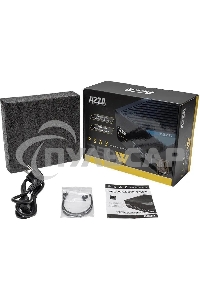 Блок питания, Azza, PSAZ-750W, 750Вт, 80 PLUS bronze, 120мм, черный