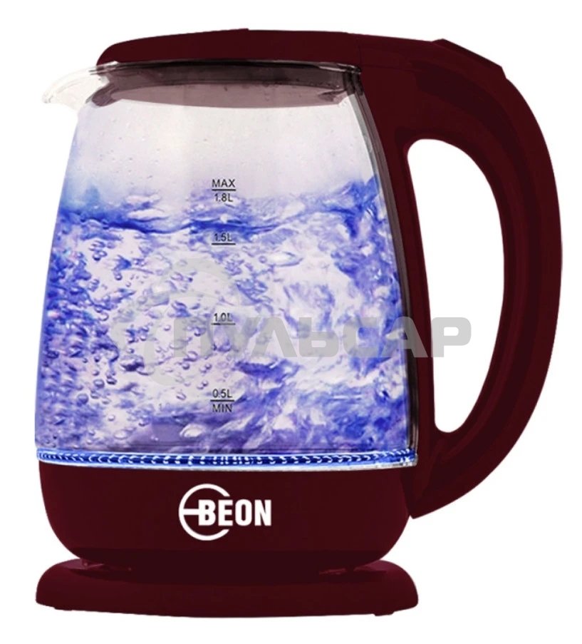 Чайник электрический BEON BN-3046 бордовый