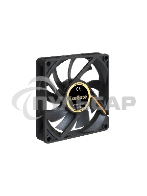Вентилятор для корпуса ExeGate EX06015S3P черный, 60 мм, 3500 об/мин, 24 дБ, 3 pin
