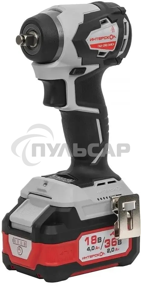 Гайковерт аккумуляторный ударный INTERSKOL GAU-250/36VE