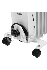 Обогреватель масляный AC ELECTRIC AOH/BM-11BW 2200 (11 секций) белый, 2200 Вт, 27 м2, термостат