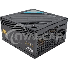 Блок питания, Azza, PSAZ-750W, 750Вт, 80 PLUS bronze, 120мм, черный